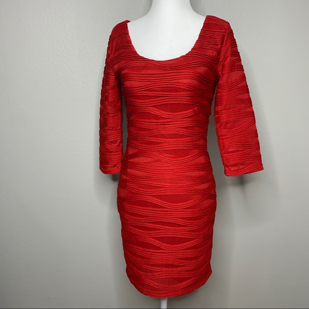 Forever 21 Red Mini Dress Small